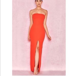 House of CB orange ‘Holly’ dress